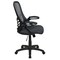 Emma and Oliver High Back Mesh Ergonomic Office Chair with Flip-up Arms